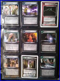 Star Trek -The Next Generation Cards Exclusive 21 Mix Cards Clean