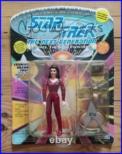 Star Trek The Next Generation Deanna Troi Figure 1993 Signed Marina Sirtis