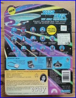 Star Trek The Next Generation Deanna Troi Figure 1993 Signed Marina Sirtis