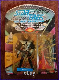 Star Trek The Next Generation Gowron Klingon Figure 1993 Signed Robert O'Reilly