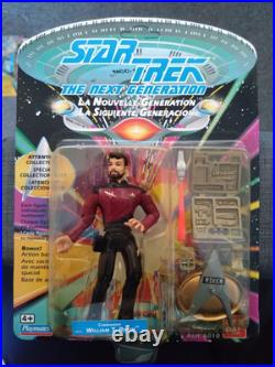 Star Trek The Next Generation Playmates Action Figures Set of 10