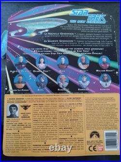 Star Trek The Next Generation Playmates Action Figures Set of 10