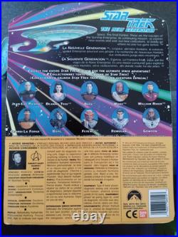 Star Trek The Next Generation Playmates Action Figures Set of 10