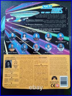 Star Trek The Next Generation Playmates Action Figures Set of 10