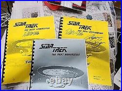 Star Trek, The Next Generation Script Lot Signed And Unsigned