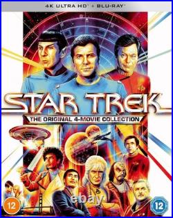 Star Trek The Original 4 Movie Collection (4K UHD Blu-ray) William Shatner