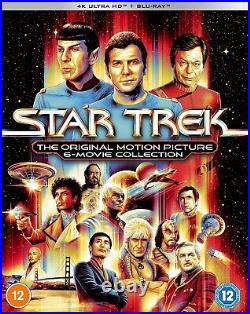 Star Trek The Original Motion Picture Collection (1-6) 4K UHD