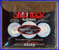 Star Trek The Original Series 1975 U. S. S. ENTERPRISE BLUEPRINTS Franz Joseph