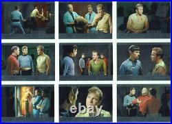 Star Trek The Original Series 50th Ann Mirror, Mirror Uncut 50 Card Set MM1-MM50