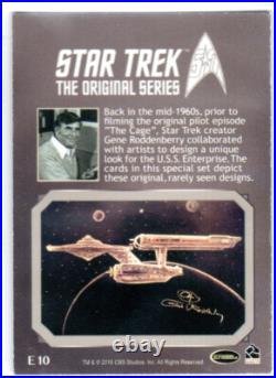 Star Trek The Original Series 50th Anniversary Enterprise Concept Art E10 Reward