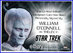 Star Trek The Original Series 50th Anniversary William O'connell Autograph VL Star Trek The Original Series 50th Anniversary William O'connell Autograph VL