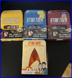 Star Trek The Original Series ALL 3 DVD SETS With The Animated Series New & Used Star Trek The Original Series ALL 3 DVD SETS With The Animated Series New & Used