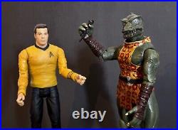 Star Trek The Original Series Captain James Kirk and Gorn Figure