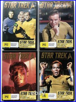 Star Trek The Original Series Collectors 28 DVD Region 4 Complete Set LIKE NEW