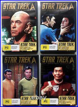 Star Trek The Original Series Collectors 28 DVD Region 4 Complete Set LIKE NEW