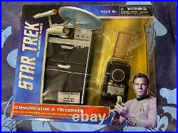 Star Trek The Original Series Communicator & Tricorder Lights Sounds Diamond New