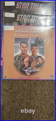 Star Trek The Original Series Complete Laserdisc Collection New