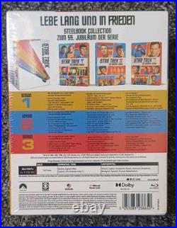 Star Trek The Original Series Complete Steelbook Box-Set Blu-ray New & Sealed