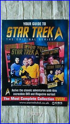 Star Trek The Original Series Dvds & Magazines Collection Unopened