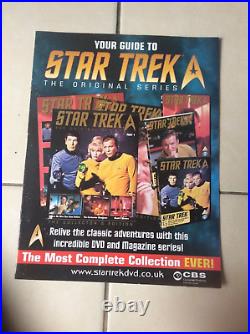 Star Trek The Original Series Magazines The Collectors Edition 1-28 with Holder