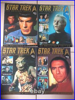 Star Trek The Original Series Magazines The Collectors Edition 1-28 with Holder