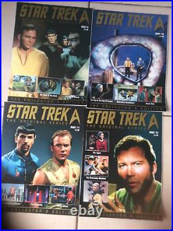 Star Trek The Original Series Magazines The Collectors Edition 1-28 with Holder