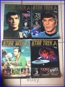 Star Trek The Original Series Magazines The Collectors Edition 1-28 with Holder