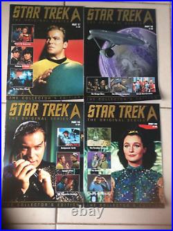 Star Trek The Original Series Magazines The Collectors Edition 1-28 with Holder