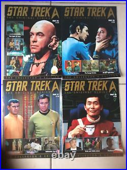 Star Trek The Original Series Magazines The Collectors Edition 1-28 with Holder