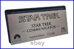 Star Trek The Original Series Master Replicas St-101 Communicator Model (r)