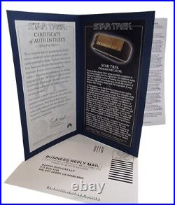 Star Trek The Original Series Master Replicas St-101 Communicator Model (r)
