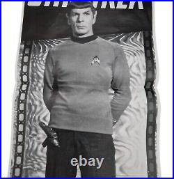 Star Trek The Original Series Mr Spock Titan Books Promotioal Poster 1989