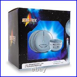 Star Trek The Original Series NCC-1701 Series 8-Piece Ceramic Dinnerware Set