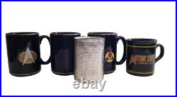 Star Trek The Original Series / Next Generation set of 4 mugs