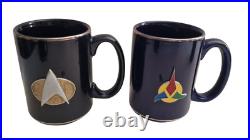 Star Trek The Original Series / Next Generation set of 4 mugs
