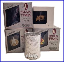 Star Trek The Original Series / Next Generation set of 4 mugs
