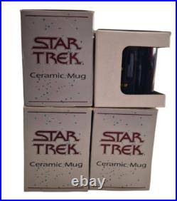 Star Trek The Original Series / Next Generation set of 4 mugs