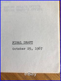 Star Trek The Original Series Script A Piece Of The Action Final Draft 1967