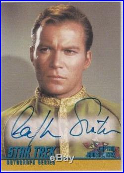 Star Trek The Original Series Season 1 A1 William Shatner Captain Kirk Autograph