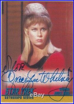 Star Trek The Original Series Season 1 A5 Grace Lee Whitney Rand Autograph