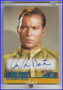Star Trek The Original Series Season 1 Autograph A1 William Shatner