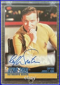 Star Trek The Original Series Season 2 Autograph A31 William Shatner