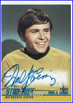 Star Trek The Original Series Season 2 Autograph Card A28 Walter Koenig Chekov