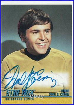 Star Trek The Original Series Season 2 Autograph Card A28 Walter Koenig Chekov Star Trek The Original Series Season 2 Autograph Card A28 Walter Koenig Chekov