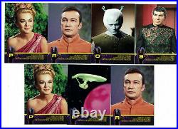 Star Trek The Original Series Season 2 Complete 18 Card Autograph Challenge Set