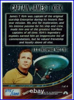 Star Trek The Original Series Season 3 Captains Series James T. Kirk #1175/1200 Star Trek The Original Series Season 3 Captains Series James T. Kirk #1175/1200