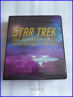 Star Trek The Original Series- Season 3 Trading Card Set Inc Binder- Please Read Star Trek The Original Series- Season 3 Trading Card Set Inc Binder- Please Read