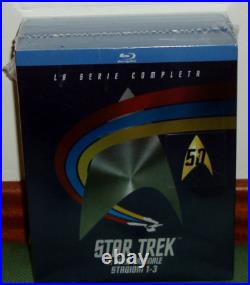 Star Trek The Original Series Seasons 1-3 Complete 22 Blu-Ray New Sealed