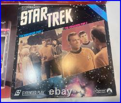 Star Trek The Original Series Set of 40 Laser Discs collection