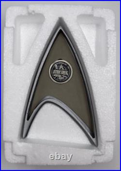 Star Trek The Original Series Silver Wrist Watch Ltd Ed 1852/15000. Fossil 1995